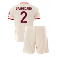 Bayern Munich Dayot Upamecano #2 Replica Third Minikit 2024-25 Short Sleeve (+ pants)